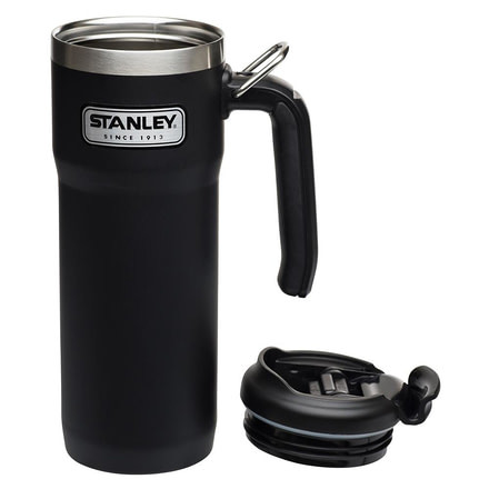 Stanley Classic Vacuum Lock Mug 20oz, Matte Black, 10-06442-002
