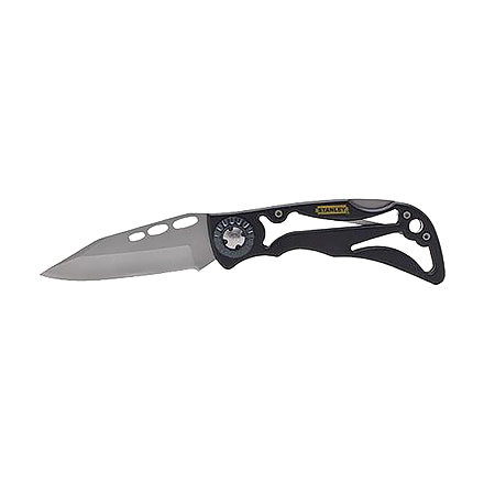 Stanley Tools Folding Skeleton Pocket Knife, Black, STHT10253