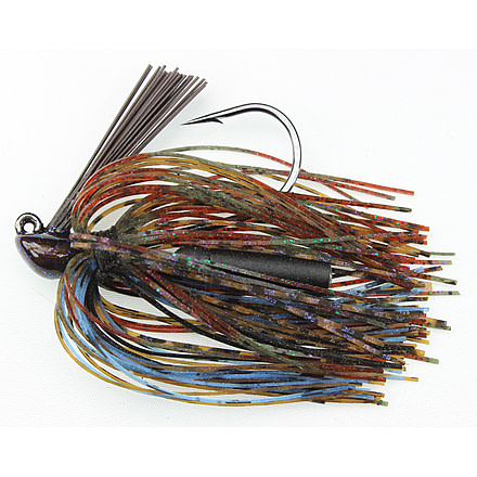 Stanley Jigs 5/16 oz. Rattling Casting Jig, Purple Delusion, Hand Tied, RC516-604HT