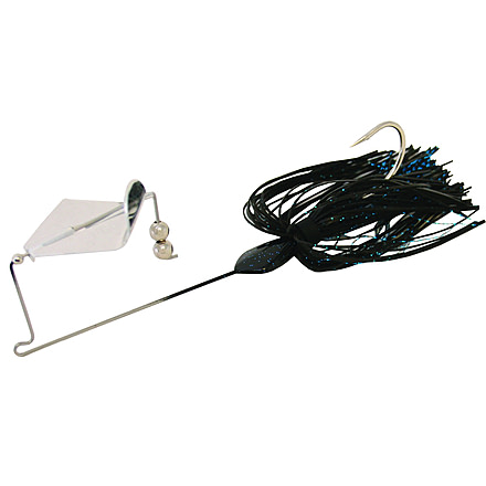 Stanley Jigs Stanley Buzz Bait, Black/Blue, 3/8oz, E-BB38-163