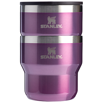 Stanley The Everyday Stacking 10 oz Camp Cup Set - 2pk, Wisteria Shine, 10 oz / 0.29 L, 10-12149-011