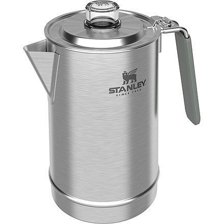 Stanley The Hold Tight Percolator, Stainless Steel, 1.1 QT/1.0 L, 10-10000-001