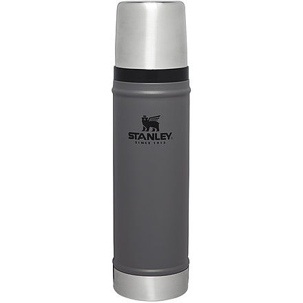Stanley The Legendary Classic Bottle - 20oz, Charcoal, 20 oz/0.59 L, 10-11345-006