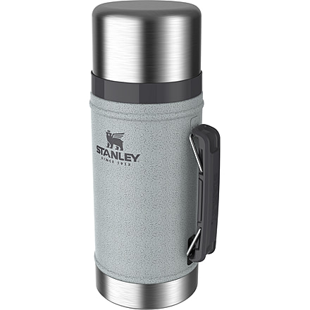 Stanley The Legendary Classic Food Jar, Hammertone Silver, 1.0 QT/.94 L, 10-11351-003