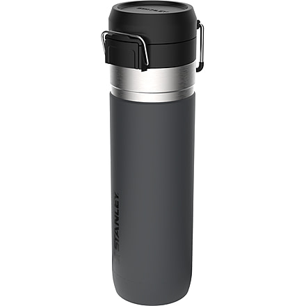 Stanley The Quick Flip GO Bottle, Black 2.0, 24 oz/0.71 L, 10-12101-001