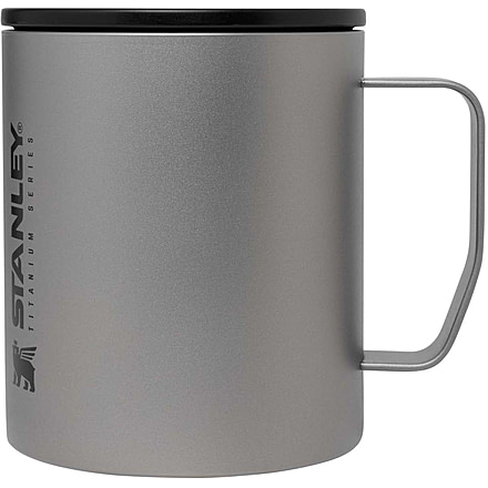 Stanley The Stay-Hot Titanium Camp Mug, Sandblasted, 12oz / .35L, 10-09570-001
