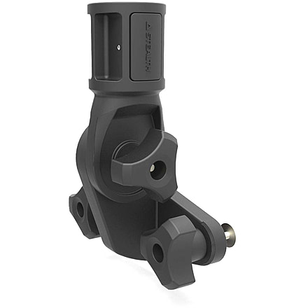 Stealth Rod Holders Gunwale Track Mount Kit, Black, GWTRM1