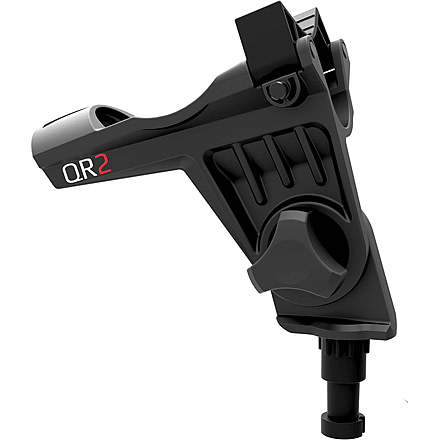 Stealth Rod Holders Qr2 Rod Holder With No Base, Black, QR2-NB