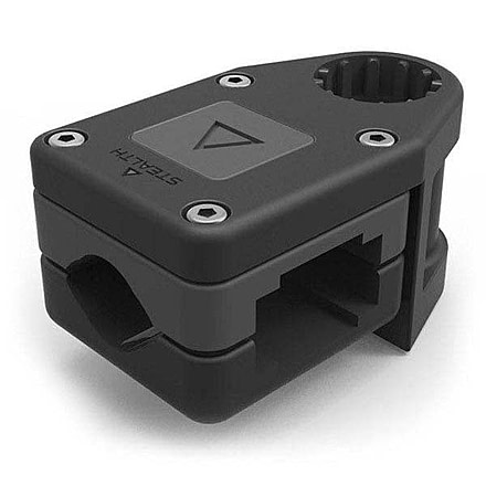 Stealth Rod Holders Universal Rail Mount, Black, URM1