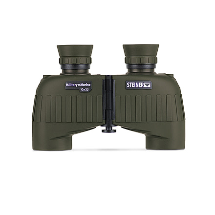 Steiner Military-Marine Binocular, 10x25mm, Mini-Porro Prism, OD Green, 2037