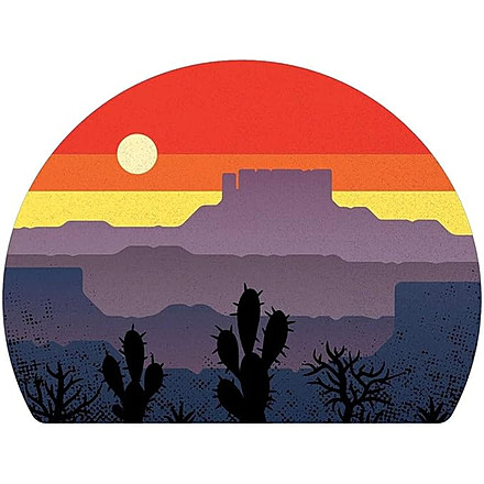 Sticker Art Desert Layers Sticker