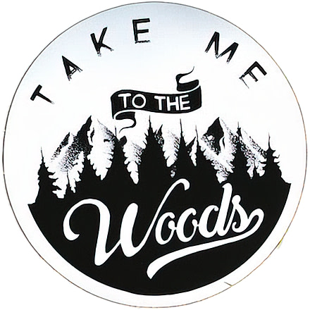 Sticker Art Take Me To The Woods Stickers, 12