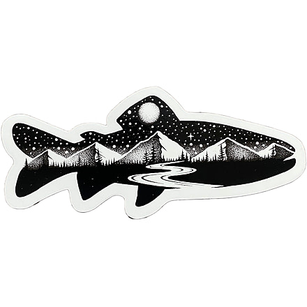 Sticker Art The Trout Stikers, THE TROUT