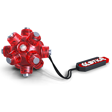 STKR Concepts Magnetic Light Mine W/ 12 Spot Magnets 10 Lumens