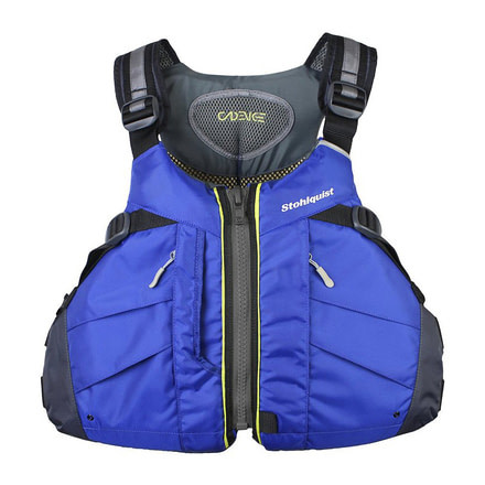 Stohlquist Cadence Personal Flotation Device, Life Vest, Royal Blue, Small/Medium, QF1724430M