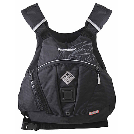 Stohlquist Edge PFD, Black, Small/Medium, 523449