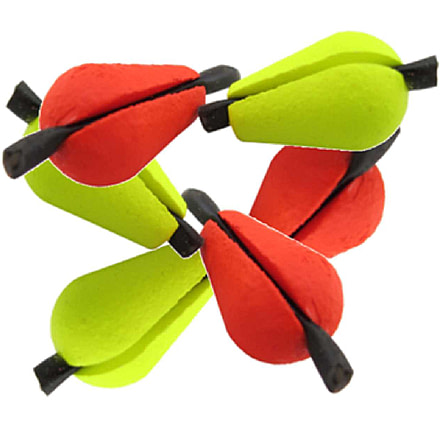 Stone Creek EZ-Indicators, Large Teardrop, 5/8in, 6 Pack,Orange/Red, EZTLO