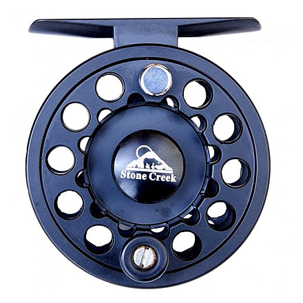 Stone Creek Mini Rod and Reel Combo w/ Rod and Reel Tube, 5ft, 3 Wt., 4 Piece, Black, MRRO503-4