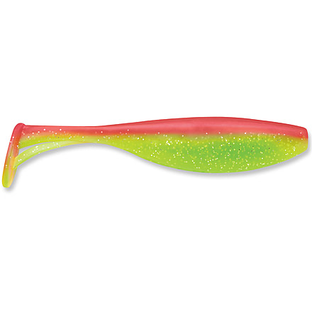 Storm Largo Shad 3.0 Soft Bait, Electric Chicken, LGS3EC
