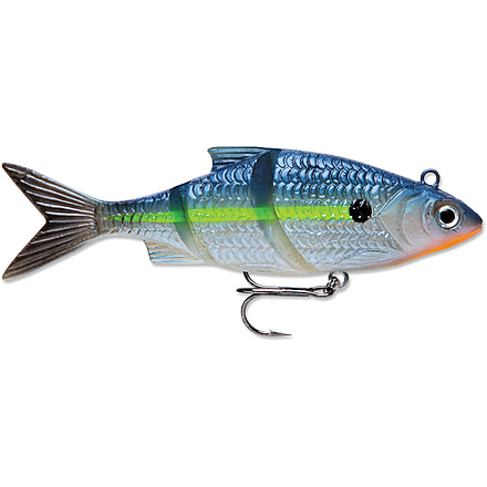 Storm Live Kickin Shad 05 Soft Bait, Blue Steel Shad, LKSD05BSTD