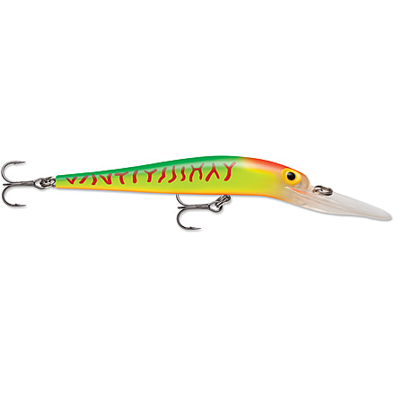 Storm Original ThunderStick Deep Lure, 3 1/2in, 5/16 oz, Red Hot Tiger, DJ214