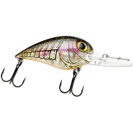Storm Wiggle Wart Madflash Crankbait, Floating, Mossy Craw, 2in, 3/8oz, VM864