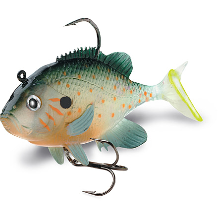 Storm WildEye Live Sunfish Swimbait, 2", 1/4 oz, Sunfish Floating,3 Pk, WLSF02