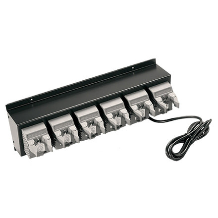 Streamlight 6-Unit Bank Charger, 230V Ac, Strion Flashlight, Black, 74600