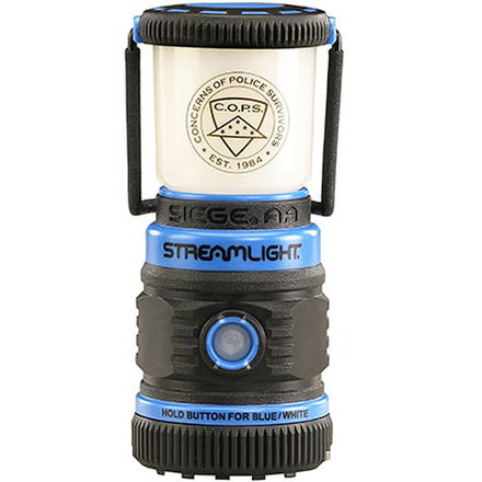 Streamlight Blue Siege AA 200 Lumens Lantern, Concerns of Police Survivors, Inc. Edition, Blue 44949