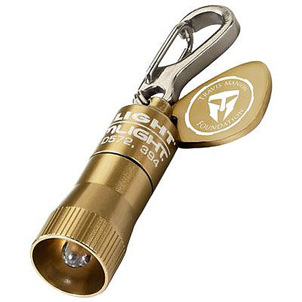 Streamlight Coyote  Nano Light with White LED. Clam packaged.  Coyote 73007