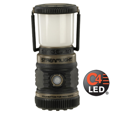 Streamlight Mini Siege AA 200 Lumen Lantern, Coyote 44941