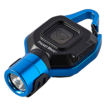 Streamlight Pocket Mate Ultra-Compact LED Flashlight, Lithium Ion, White, 325 Lumens, Blue, 73302