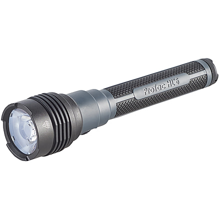 Streamlight ProTac HL 6 LED Flashlight, Rechargeable Li-Ion, White, 5300 Lumen, Gray, 88132