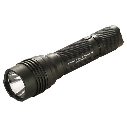 Streamlight ProTac HL LED Professional Flashlight, Black w/ 2 CR123A Batteries, Holster, 88040