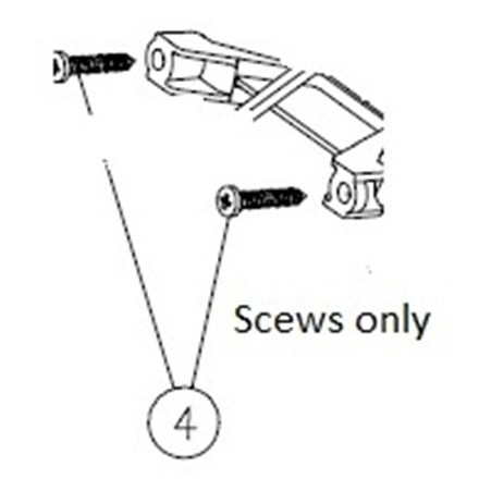 Streamlight Screw, 10-16 X 1 Hi-Lo - Fire Vulcan LED 440023