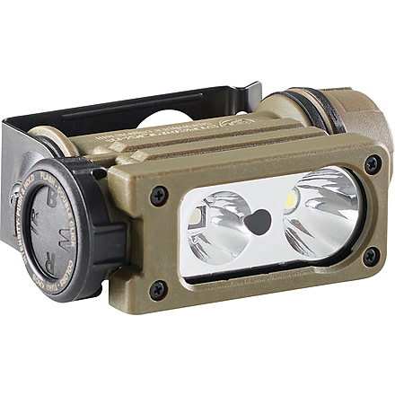 Streamlight Sidewinder Compact III Military Model AA/CR123A 275 Lumens LED Flashlight, Coyote, 14516