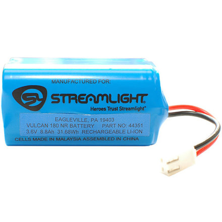 Streamlight Battery - Lithium Ion, Black, 44351