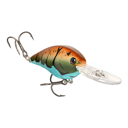 Strike King KVD 1.5 Flat Side Crankbaits, Table Rock Craw, 3/8oz, HCKVD1.5F-592