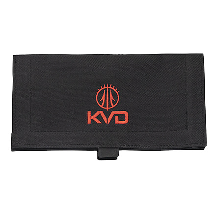 Strike King KVD Pro Series Lure Wrap, Large, Black, LWLBKVD