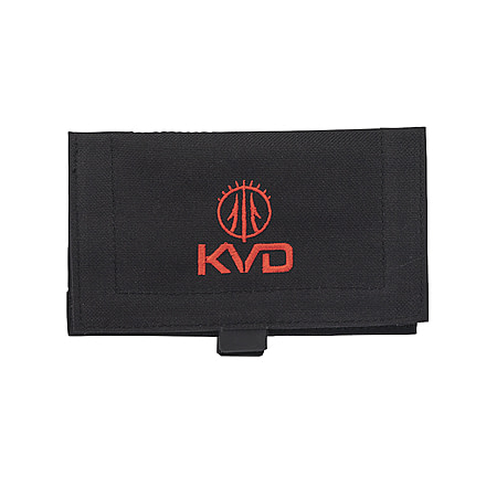 Strike King KVD Pro Series Lure Wrap, Small, Black, LWSBKVD