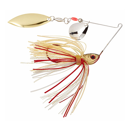 Strike King Bleeding Spinnerbait,Bleeding Gold Shiner BB12WW-315SG