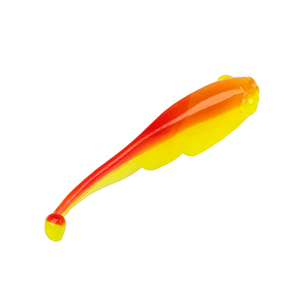 Strike King Mr. Crappie Teen-Zee Fry Swimbait, Red Chartreuse, 5/8in, MRCTZFRY-187