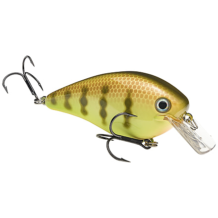 Strike King KVD 4.0 Magnum Squarebill Fishing Lure, Squarebill Crankbait, Chartreuse Perch, 7/8oz, HCKVDS4.0-650, HCKVDS4.0-650