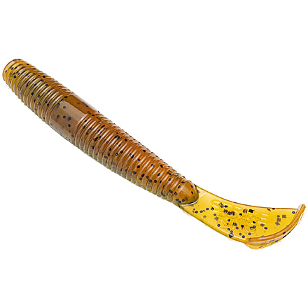 Strike King Rage Ned Cut-R Worm, Dirt, 3in, RGNCUTR-103