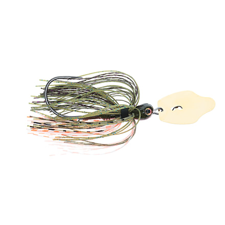 Strike King Thunder Cricket Gold Fishing Lure, Vibrating Swim Jig, Bluegill, 3/8oz, TCGVSJ38-234, TCGVSJ38-234