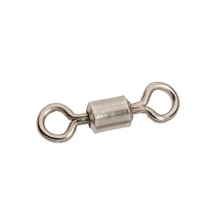 Strike King Tour Grade Barrel Swivel Terminal Tackle, SZ #12, 10-Pack, Silver, TGSVL-12