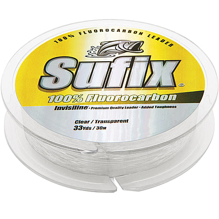 Sufix 100% Fluorocarbon Invisiline Leader - 60lb - 33yds, 683-060