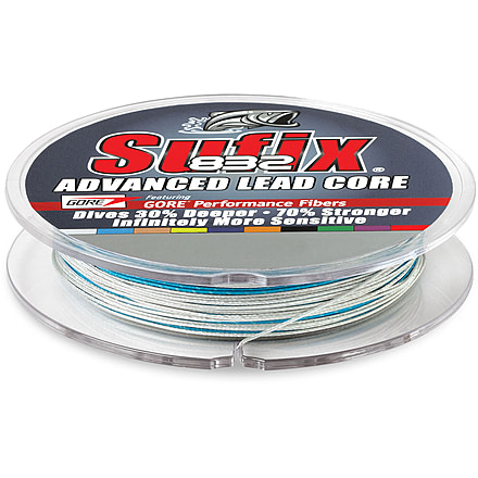 Sufix 832 Lead Core 12lb Line, Metered, 100 Yds, 658-112MC