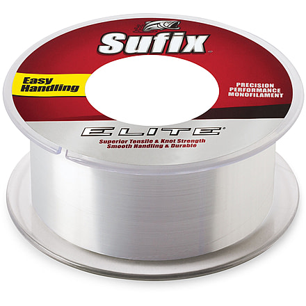 Sufix Elite 25lb Line, Clear, 250 Yds, 661-125