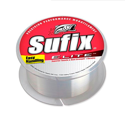 Sufix Siege Mono 330 yard 12 lb, Clear 123502